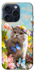 Чохол Spring cat для iPhone 15 Pro