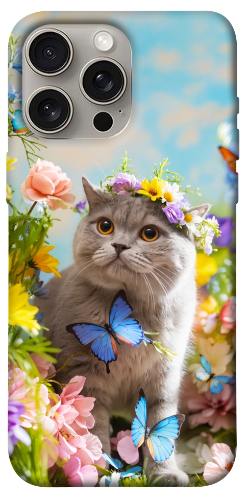 Чехол Spring cat для iPhone 15 Pro Max
