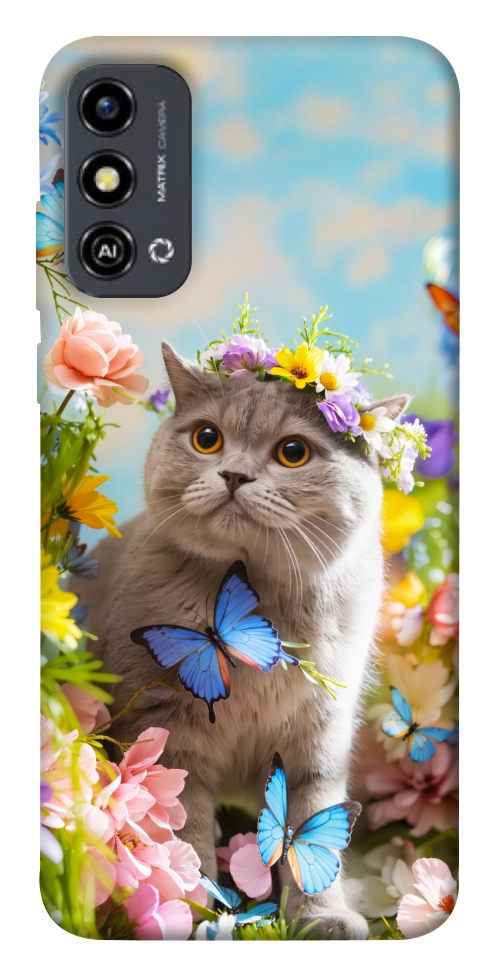 Чехол Spring cat для ZTE Blade A53