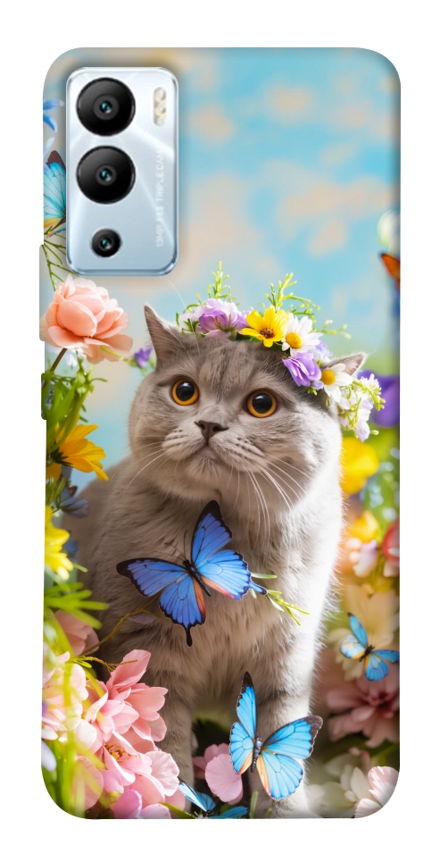 Чехол Spring cat для Infinix Hot 12i