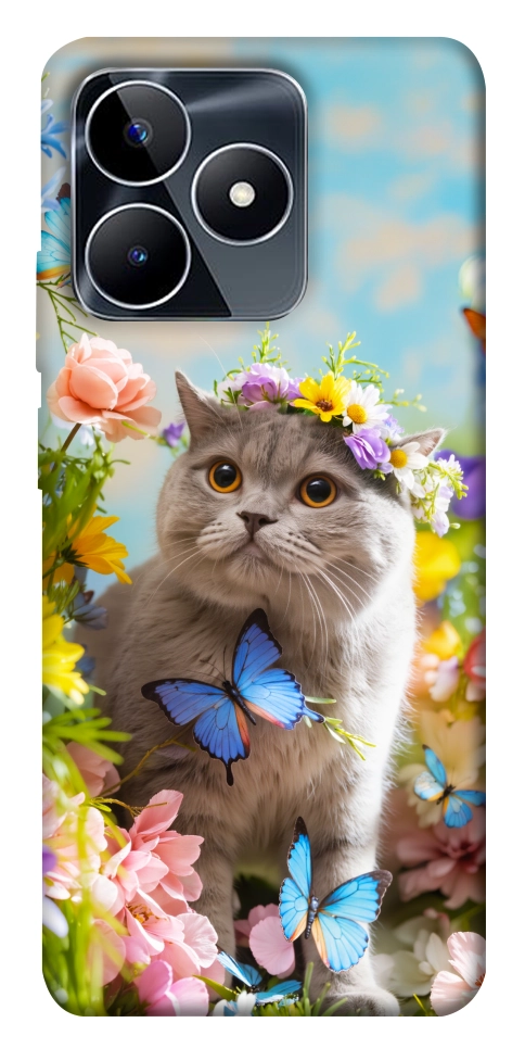 Чехол Spring cat для Realme C53