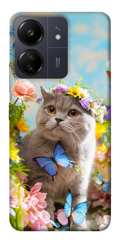 Чехол Spring cat для Xiaomi Redmi 13C