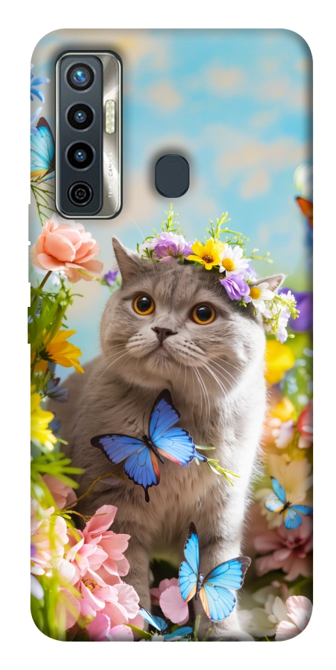 Чехол Spring cat для TECNO Camon 17