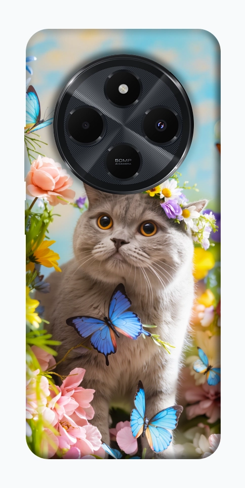 Чехол Spring cat для Xiaomi Redmi 14C