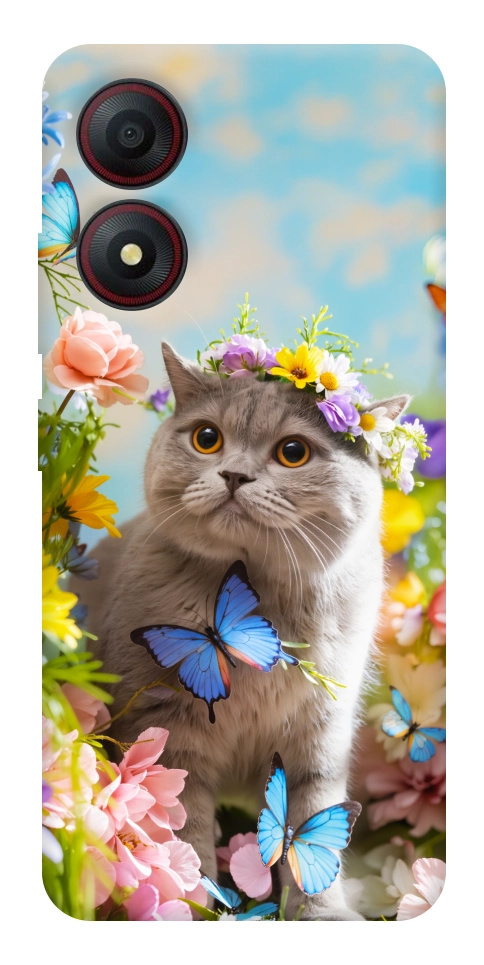 Чохол Spring cat для ZTE Blade A34 4G