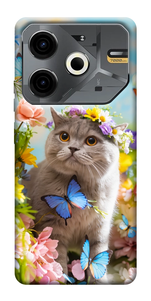 Чехол Spring cat для TECNO Pova 6 Neo (LI6)