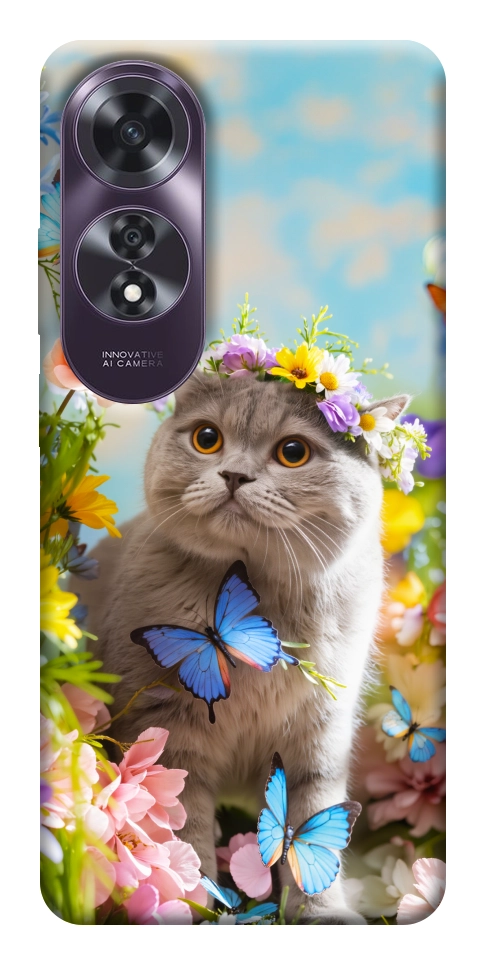 Чохол Spring cat для Oppo A60 4G