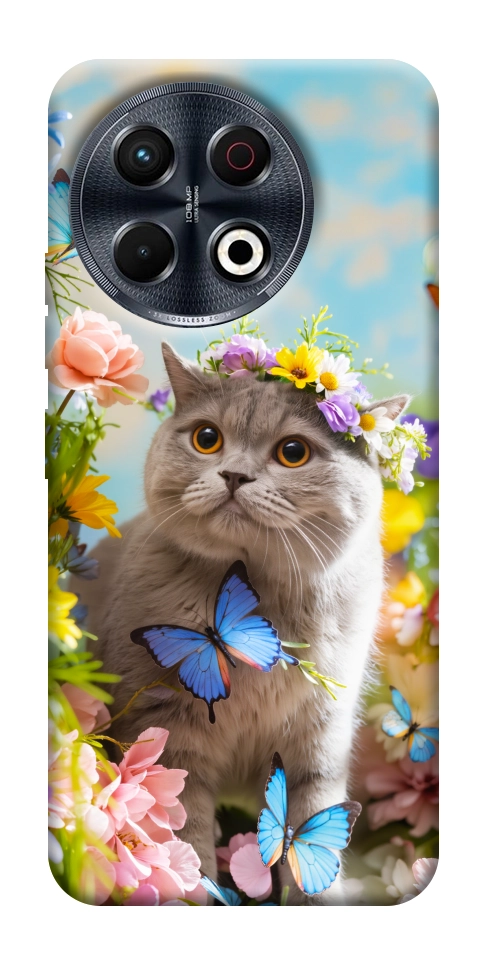 Чохол Spring cat для TECNO Spark 30 Pro (KL7)
