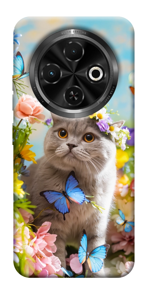 Чохол Spring cat для TECNO Spark 30C (KL5n)