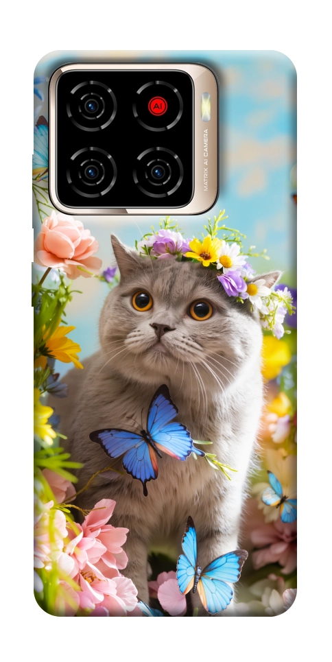 Чохол Spring cat для ZTE Blade A56