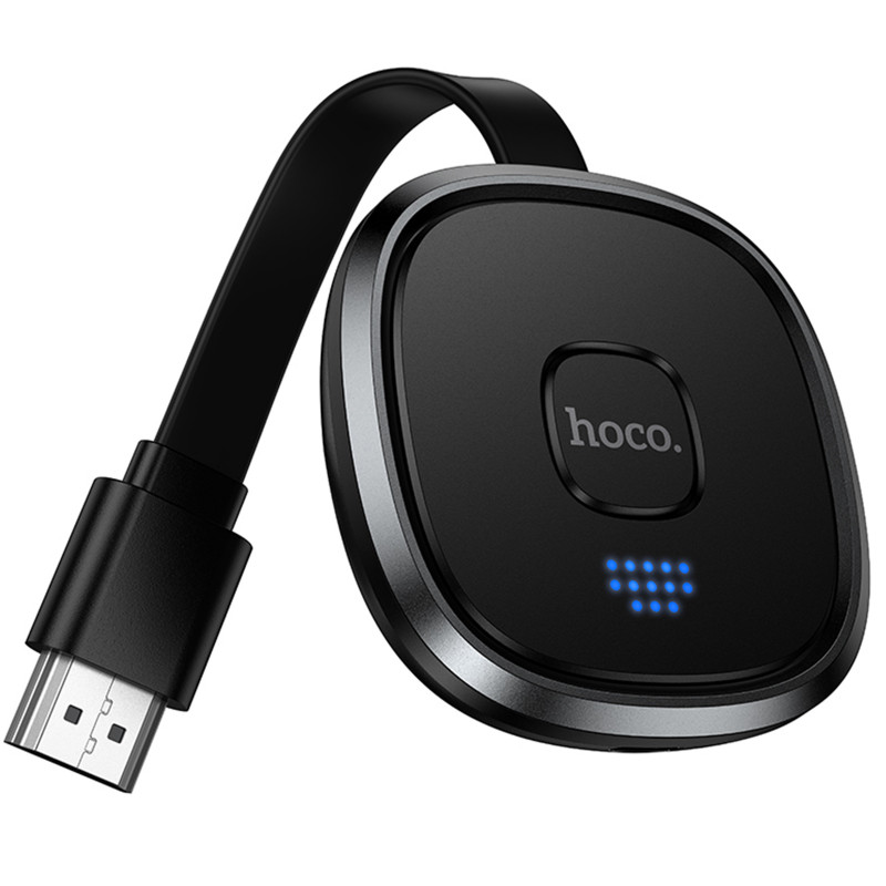 Фото Адаптер Hoco UA45 HDMI Screen Mirroring Device (1080P) (Black) на vchehle.ua