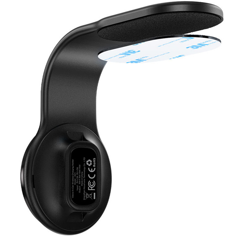 Автодержатель с БЗУ Acefast D21 Magnetic Wireless Charging 15W (Black) в магазине vchehle.ua