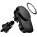 Автодержатель с БЗУ Hoco HW36 Electric 15W with cooler (air outlet) (Black) в магазине vchehle.ua