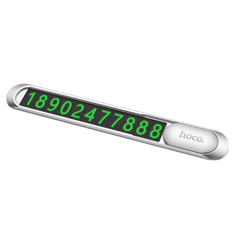 Фото Автовізитка Hoco PH41 Promise (Silver) на vchehle.ua