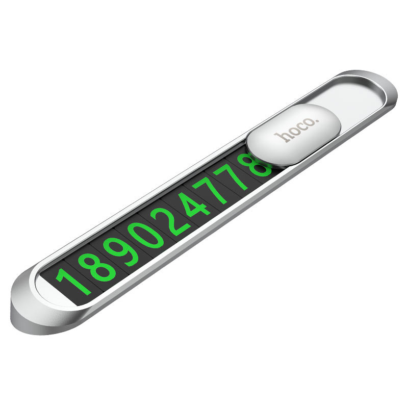 Фото Автовізитка Hoco PH41 Promise (Silver) в маназині vchehle.ua