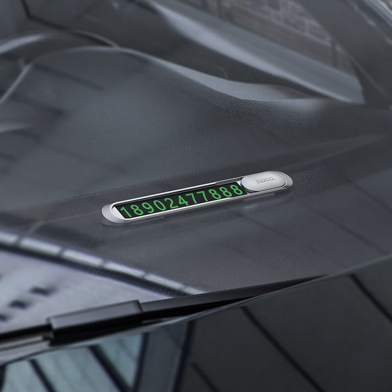 Автовізитка Hoco PH41 Promise (Silver) в магазині vchehle.ua