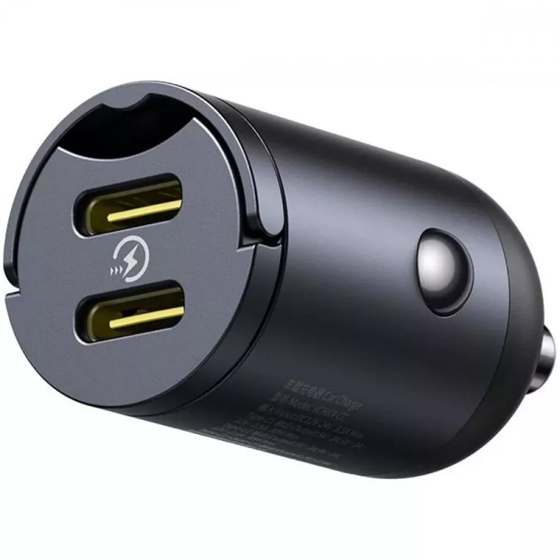 Фото АЗУ Baseus Tiny Star Mini 30W (2USB-C) (C00035001121) (Black) в магазине vchehle.ua