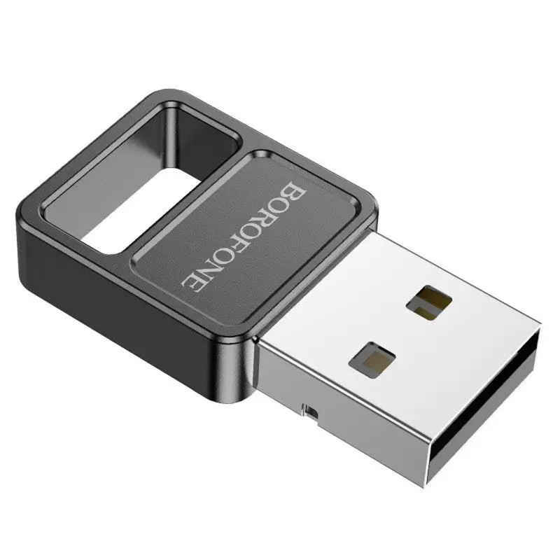 Bluetooth адаптер Borofone DH8 USB (Black)