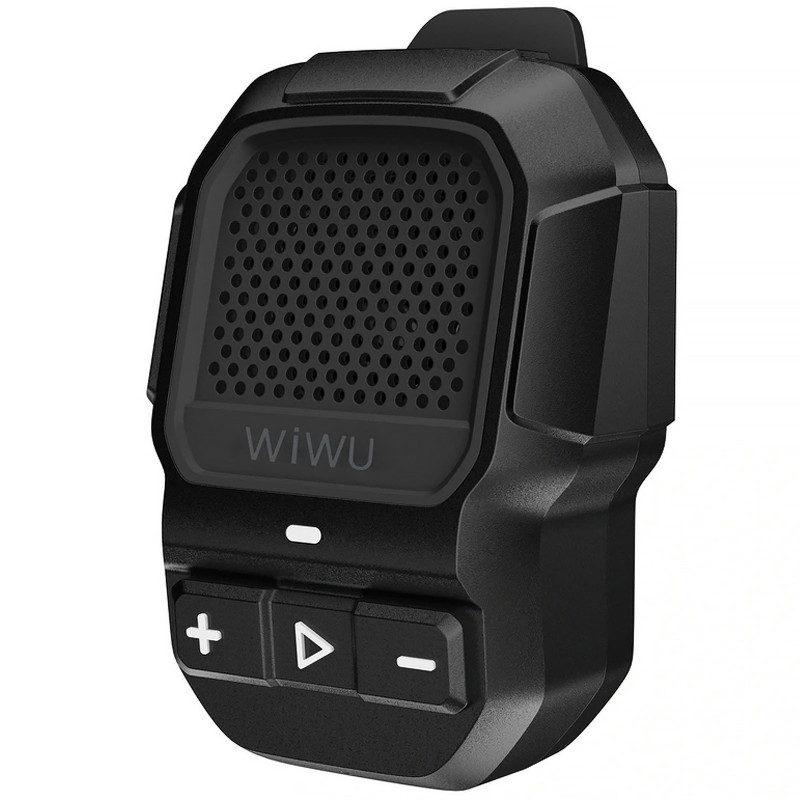 Bluetooth Колонка WiWU SPK-001 Buddy Fun with Magnetic Clip (Black)
