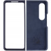Фото Чохол Foldables Silicone Cover Lakshmi (AAA) на Samsung Galaxy Z Fold4 (Темно-синій / Midnight blue) в маназині vchehle.ua