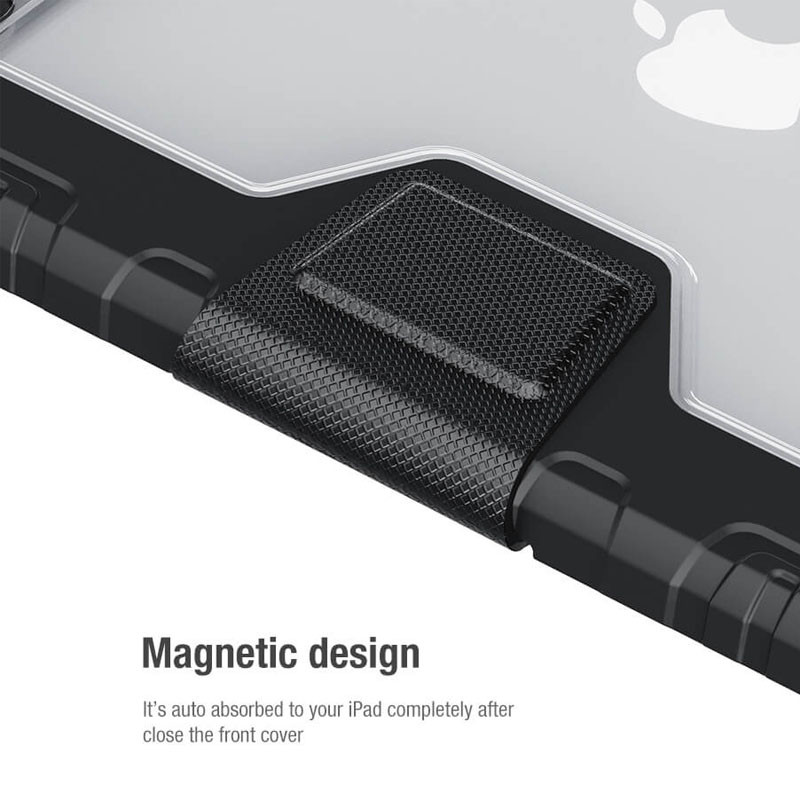 Замовити Чохол-книжка Nillkin Bumper Pro дляApple iPad Pro 11" (2020-22) /Air 10.9"(2020-22)/Air 11" 2024-26 (Black) на vchehle.ua