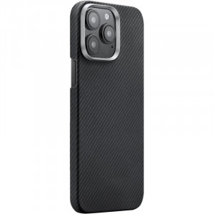 Чехол PC Carbon Protection Slim with Magnetic Safe для Apple iPhone 14 Pro Max (6.7")