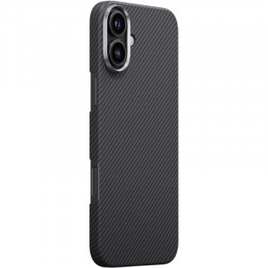 Чехол PC Carbon Protection Slim with Magnetic Safe для Apple iPhone 16 (6.1")