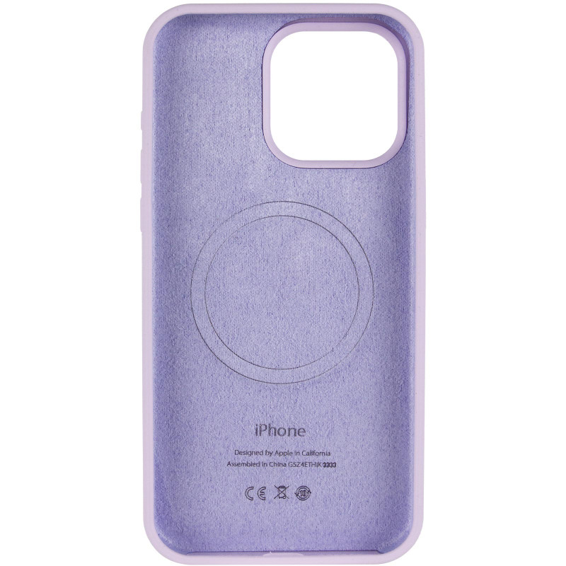 Фото Чохол Silk (AA) Logo with Magnetic Fit на Apple iPhone 11 Pro (5.8") (Бузковий / Lilac) в маназині vchehle.ua