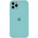 Чехол Silk Full Camera Protective (AA) для Apple iPhone 12 Pro (6.1") (Бирюзовый / Ice Blue)