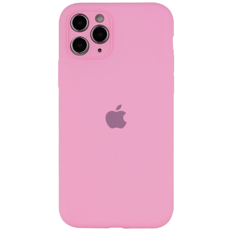 Чехол Silk Full Camera Protective (AA) для Apple iPhone 12 Pro Max (6.7") (Розовый / Light pink)