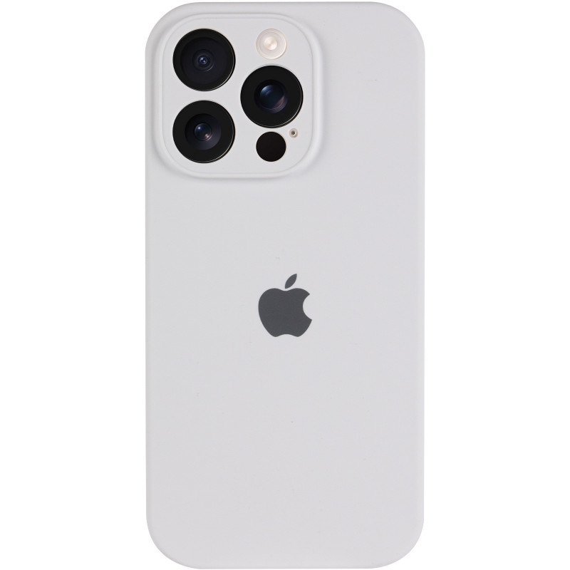 Фото Чехол Silk Full Camera Protective (AA) для Apple iPhone 13 Pro Max (6.7") (Белый / White) на vchehle.ua
