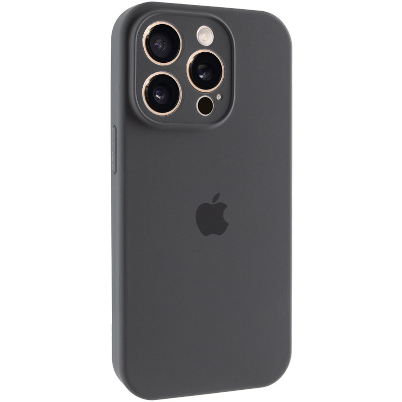 Чехол Silk Full Camera Protective (AA) для Apple iPhone 13 Pro Max (6.7") (Серый / Dark Gray)