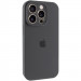 Чехол Silk Full Camera Protective (AA) для Apple iPhone 13 Pro Max (6.7") (Серый / Dark Gray)