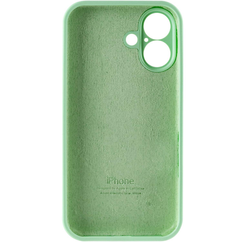 Заказать Чехол Silk Full Camera Protective (AA) для Apple iPhone 16 Plus (6.7") (Зеленый / Pistachio) на vchehle.ua