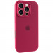 Чохол Silk Full Camera Protective (AA) на Apple iPhone 16 Pro (6.3") (Червоний / Rose Red)