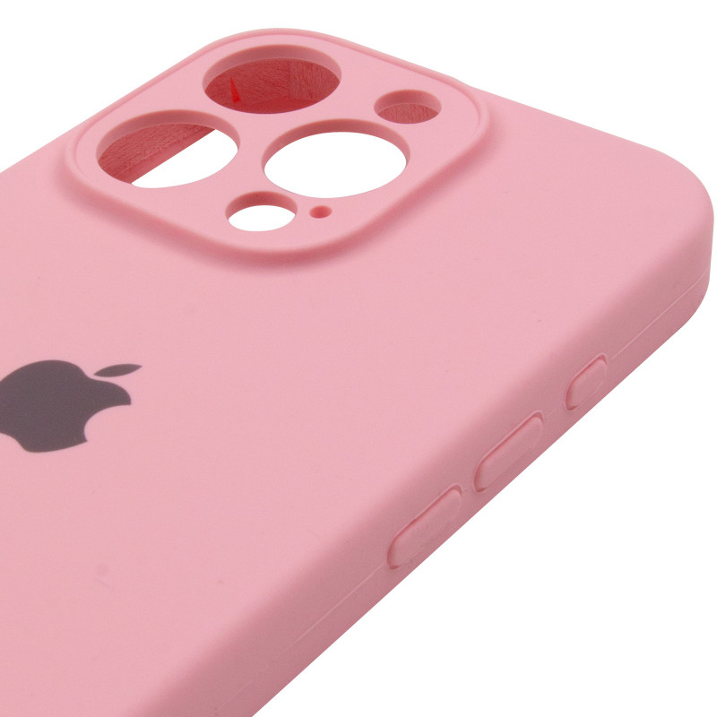 Чехол Silk Full Camera Protective (AA) для Apple iPhone 16 Pro Max (6.9") (Розовый / Light pink) в магазине vchehle.ua