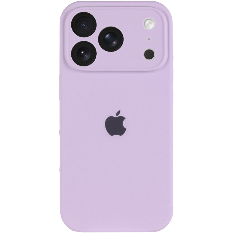 Фото Чехол Silk Full Camera Protective (AA) для Apple iPhone 17 Pro (6.3") (Сиреневый / Lilac) на vchehle.ua