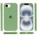 Фото Чохол Silk Full Protective (AA) на Apple iPhone 16e / 17e (6.1") (М'ятний / Mint) в маназині vchehle.ua