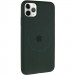 Чехол Silk Full Protective (AA) with Magnetic Fit для Apple iPhone 11 Pro Max (6.5") (Зеленый / Cyprus Green)