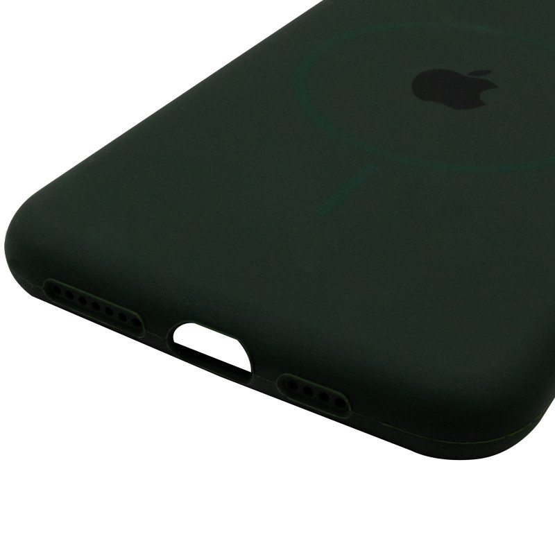 Купить Чехол Silk Full Protective (AA) with Magnetic Fit для Apple iPhone 11 Pro Max (6.5") (Зеленый / Cyprus Green) на vchehle.ua