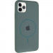 Чехол Silk Full Protective (AA) with Magnetic Fit для Apple iPhone 11 Pro Max (6.5") (Зеленый / Pine green)