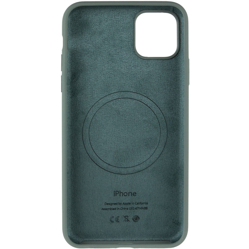 Фото Чехол Silk Full Protective (AA) with Magnetic Fit для Apple iPhone 11 Pro Max (6.5") (Зеленый / Pine green) в магазине vchehle.ua