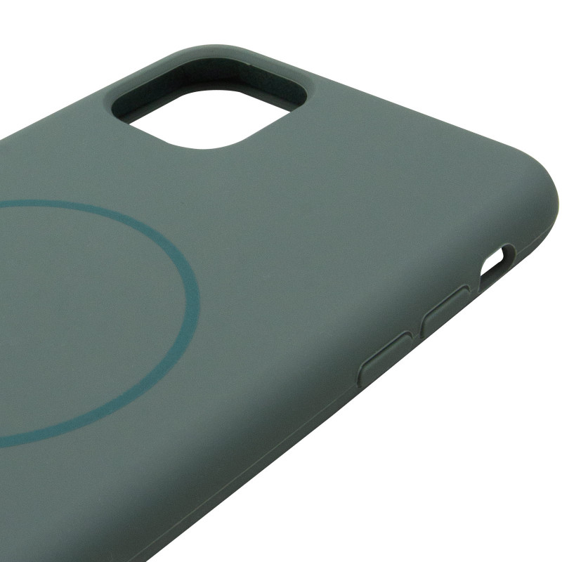 Чехол Silk Full Protective (AA) with Magnetic Fit для Apple iPhone 11 Pro Max (6.5") (Зеленый / Pine green) в магазине vchehle.ua