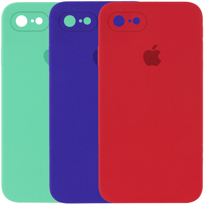 Чехол Silk Square Full Camera Protective (AA) для Apple iPhone 7/8/SE (2020) (4.7")