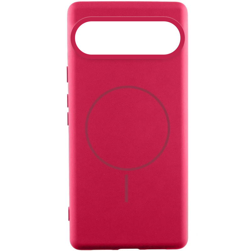 Чехол Silicone Cover Lakshmi (AA) with MagFit для Google Pixel 10 / 10 Pro (Красный / Rose Red)