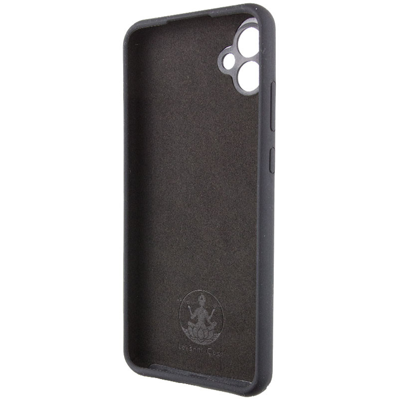 Чохол Silicone Cover Lakshmi Full Camera (AA) на Samsung Galaxy A04 (Чорний / Black) в магазині vchehle.ua