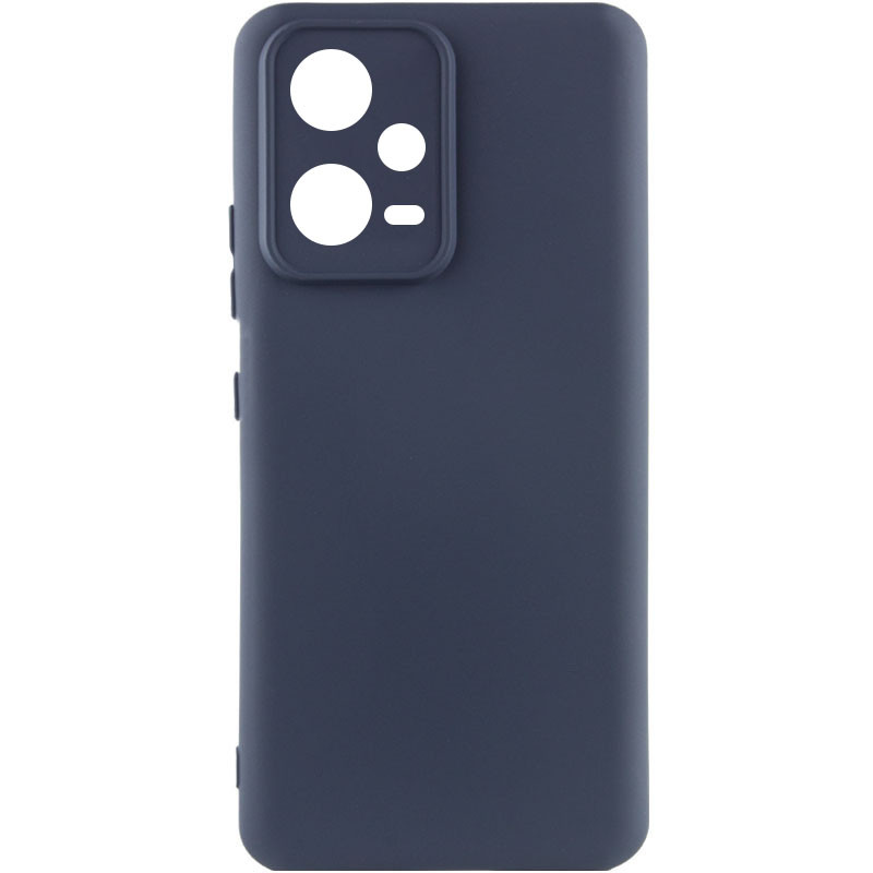 Чохол Silicone Cover Lakshmi Full Camera (AA) на Xiaomi Poco X5 5G / Note 12 5G (Синій / Midnight Blue)