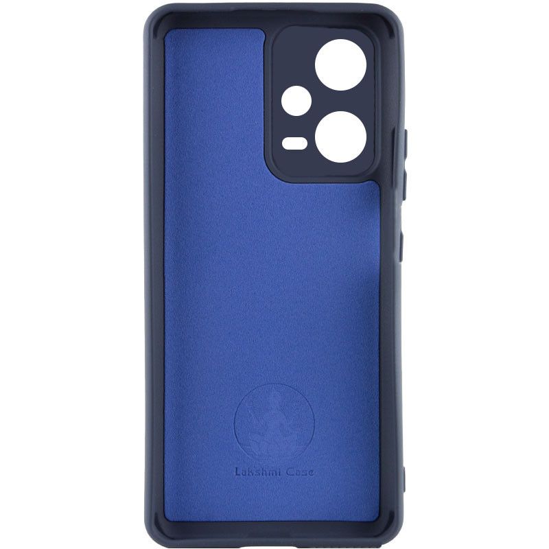 Фото Чохол Silicone Cover Lakshmi Full Camera (AA) на Xiaomi Poco X5 5G / Note 12 5G (Синій / Midnight Blue) на vchehle.ua