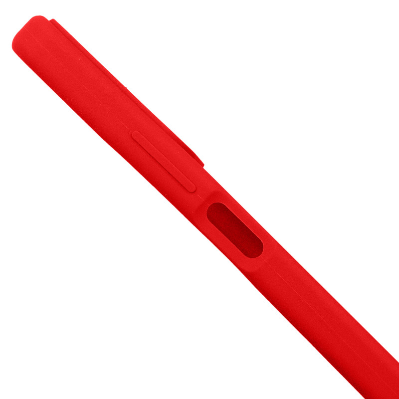 Фото Чехол Silicone Cover Lakshmi Full Camera (AA) для Xiaomi Redmi 13 4G / Poco M6 4G (Красный / Red) в магазине vchehle.ua