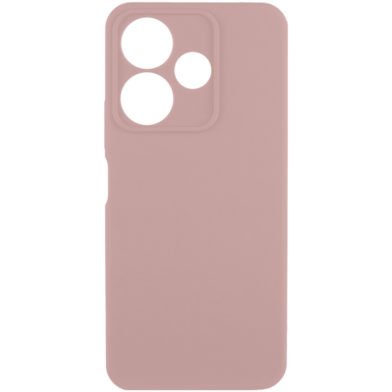 Чехол Silicone Cover Lakshmi Full Camera (AA) для Xiaomi Redmi 13 4G / Poco M6 4G (Розовый / Pink Sand)